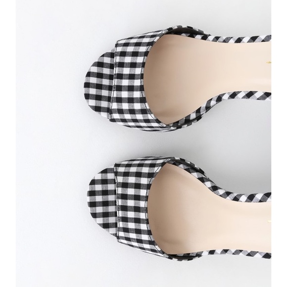 Checkered Block Heel. Size 5.5. Brand New! - Picture 3 of 6